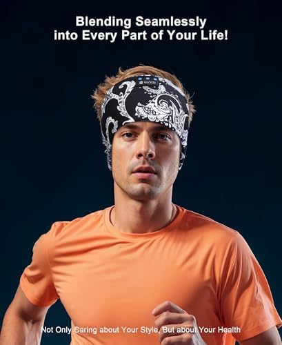 Ultimate Bluetooth 5.4 Sleep Headband Headphones – Designed for Side Sleepers, Unmatched Comfort for Active Lifestyles, Superior Sound Quality, Ergonomic Fit for Enhanced Relaxation, Ideal Tech Gift for Music and Podcast Enthusiasts