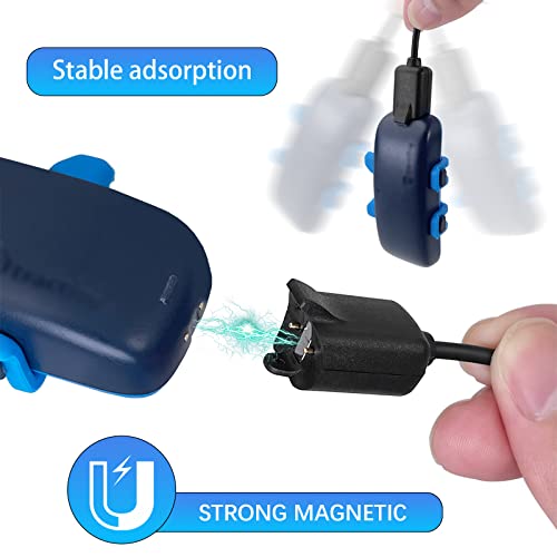 RUKUHOT 1.65 ft Portable Magnetic Charger Cable for Tractive GPS Pet Tracker – High-Speed USB Charging Cord for Cats and Dogs – Effortless Magnetic Connection & Enhanced Compatibility for Pet Safety