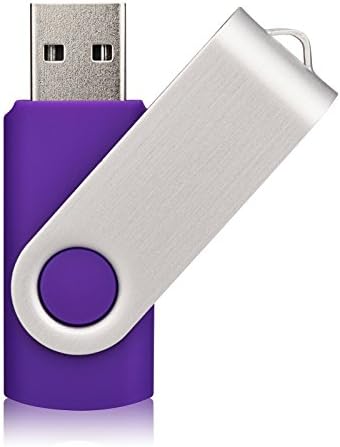 Colorful 5-Pack Aiibe 128 GB USB Flash Drives – High-Speed USB 2.0 Memory Sticks for Effortless File Transfers and Dynamic Data Storage Solutions in Black, Red, Yellow, White, and Purple