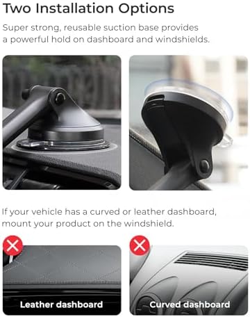i Ottie Velox Magnetic Wireless Car Mount for Mag Safe i Phones 12-15 Series – Fast Charging, 360-Degree Rotation & Sleek Design for Ultimate Driving Convenience