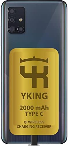 Transform Your i Phone Charging Routine with the 2000 m Ah Qi Wireless Receiver – Fast, Efficient, and Tangle-Free Charging Solution for i Phone 6, 7 & 7 Plus, Unleash Seamless Power with Enhanced Compatibility and Sleek Design for Modern Convenience