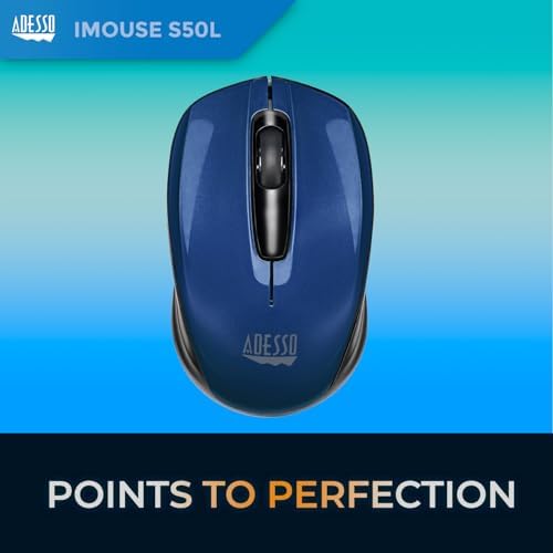 Experience Unmatched Precision with the i Mouse S50 Wireless Mini Mouse – 2.4 GHz RF Technology, 1200 DPI Sensor for Effortless Navigation, Compact & Portable Design with Energy-Saving Auto Sleep Mode (Red) – Perfect for Professionals & Students on the Move