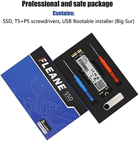 Revitalize Your Mac Experience with the FM13 A 256 GB NVMe SSD – High-Speed Upgrade for Mac Book Air & Pro Retina (2013-2017) and i Mac – Effortless DIY Installation Tools Included – Unleash Lightning-Fast Performance and Elevate Efficiency Today!
