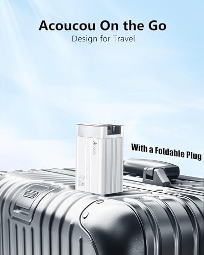 Power Up Efficiently: 65 W Ga N USB-C Charger with 3-Port Fast Charging Block for Mac Book, i Phone, i Pad & Samsung Devices – Universal Adapter with Type C Cable for Rapid Device Compatibility and Energy Efficiency