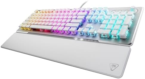 Experience Unmatched Gaming Precision with Turtle Beach Vulcan TKL Tenkeyless Mechanical Keyboard – Linear Titan Switch, Customizable AIMO RGB Lighting, Durable Aluminum Build, and Portable USB-C Connectivity for Ultimate Performance and Style