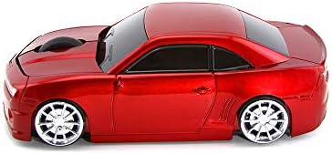 Rev Up Your Productivity with the Ai5 G Wireless Sport Car Shape Mouse – Sleek Optical Mice for Laptop and Desktop, Featuring 2.4 GHz Nano USB Connectivity and Eye-Catching LED Headlight (Red) – Perfect for Gamers and Automotive Enthusiasts!