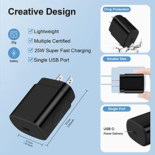 Samsung 15 W Fast Wireless Charger Pad for Galaxy S25 Ultra, S24, S23, S22, Z Flip 7, and i Phone 16 Series – Rapid Charging Station with QC3.0 Adapter, Case-Friendly Design & LED Indicator – Ultimate Compatibility for Android and i OS Devices