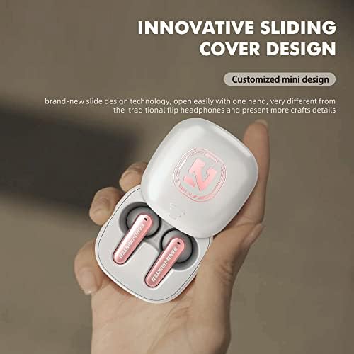 Premium Gold Wireless Earbuds – Bluetooth 5.2 with ENC & 3 D Stereo, Touch Control, IPX7 Waterproof for Sports & Calls, HD Dual Mics, Lightweight Charging Case – Ultimate Audio Experience for Active Lifestyles