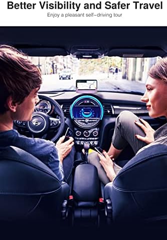 Loncaster Universal Dashboard Car Phone Holder Mount – 2 Pack Ultra-Stable Silicone Cradle for Hands-Free Use, Compatible with i Phone & Most Smartphones, Effortless Installation, 360-Degree Viewing Angles, Essential Car Accessory for Safe Navigation and Calls