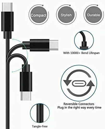 Ultra-Fast USB C Wall Charger Adapter with 5 ft Charging Cable for NOCO Boost X GBX Series – Superior Speed, Enhanced Compatibility & Durable Design for Effortless Power Supply