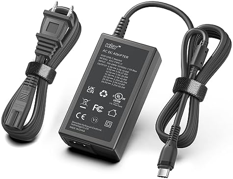 HKY 65 W USB-C Charger for Peloton Bike+ & Lenovo Thinkbook – High-Speed Power Adapter with Enhanced Compatibility for Razer Blade, HP Spectre, and More | Fast Charging, 10 ft Cord, Superior Safety Features, and 5-Year Warranty for Ultimate Reliability