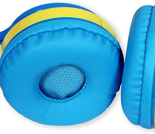 Vibrant Contixo KB-2600 Kids Bluetooth Headphones – Safe 85 d B Volume Limiting Over-Ear Design with Built-in Mic, FM Radio & Micro SD Slot – Portable Foldable Fun in Eye-Catching Green & Orange for Ultimate Audio Adventure