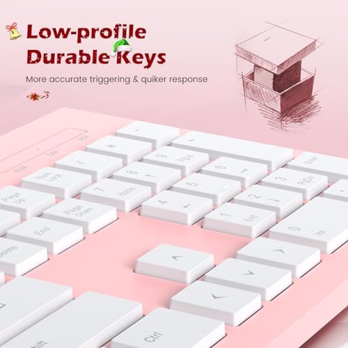 Upgrade Your Typing Experience with the Spill-Resistant USB Wired Keyboard – Low Profile Chiclet Keys, Large Number Pad, and Ergonomic Design for Enhanced Comfort and Speed – Perfect for Professionals and Home Users (Black)