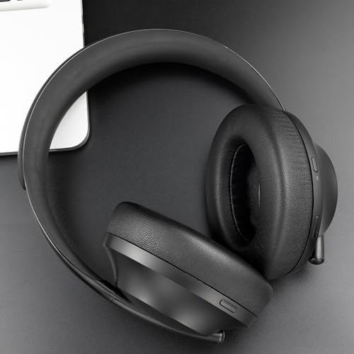 Transform Your Audio Experience with SOULWIT Lambskin Replacement Earpads for Bose 700 Headphones – Luxurious Comfort Meets High-Density Noise Isolation Foam, Enhanced Thickness for Extended Listening Bliss – Stylish Grey Finish for Perfect Compatibility and Performance