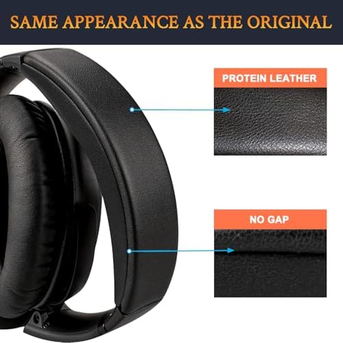 SOULWIT Premium Replacement Headband Pad Kit for Bose Quiet Comfort 45 (QC45), QC SE, and Wireless Headphones – Effortless DIY Upgrade in Stylish Blue for Enhanced Comfort and Performance