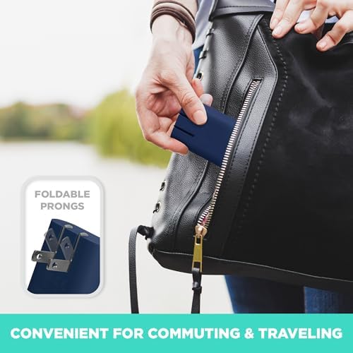 i Home 2-Port USB Wall Charger – Compact Dual Port AC Adapter for Rapid Device Charging – Flat Design for Travel & Home Use – Enhanced Compatibility with Smartphones & Tablets – Safe, High-Speed Charging Solution