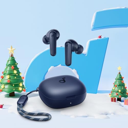 Anker Soundcore P20 i True Wireless Earbuds – Immersive 10 mm Bass Drivers, Bluetooth 5.3 for Effortless Pairing, 30-Hour Playtime for All-Day Listening, IPX5 Water-Resistant for Active Users, AI Dual Microphones for Superior Call Clarity, 22 Customizable EQ Levels for Tailored Sound (Blue) – Ideal for Fitness Lovers and Daily Commuters