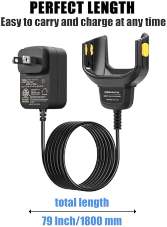 CBQ TC51 Charger Cable for Zebra TC51 TC52 TC56 TC57 TC510 TC510K TC52X TC520L PDA Barcode Scanners Charger（with Plug adaptors. – Enhanced Compatibility and Speed