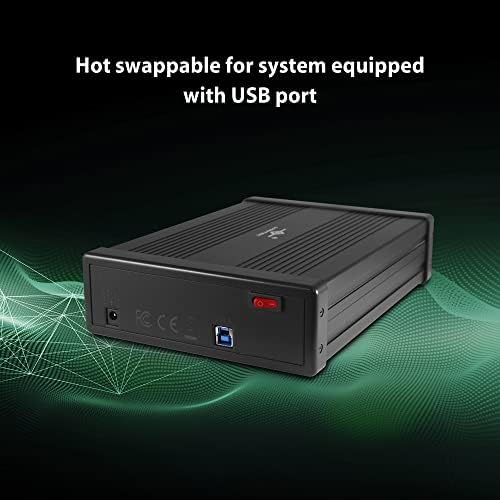 Vantec Nex Star DX2 USB 3.0 External Enclosure for 5.25″ Blu-Ray, CD, DVD SATA Drives – Second Generation, Tool-Free Setup, Premium Aluminum Alloy Design, Fast Data Transfer and Enhanced Durability for Media Storage Solutions