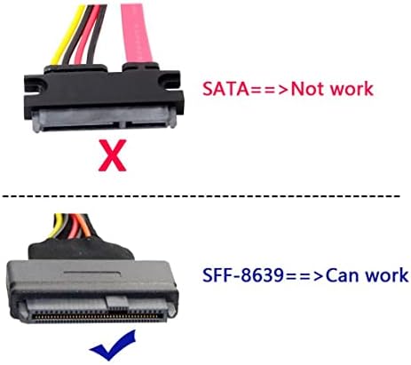 Chenyang M.2 NVMe to U.2 SFF-8639 2.5″ SSD Adapter Enclosure – Superior Performance Hard Drive Converter for Enhanced Compatibility and Fast Data Transfer Solutions