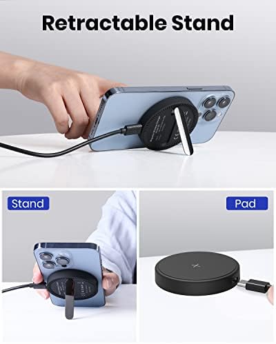 3-in-1 Wireless Charging Station for Apple Devices – Fast Charging Dock for i Phone 15/14/13/12 Pro Max, Apple Watch Series 8/7/SE/6/5/4/3/2, and Samsung Phones – Sleek Multi-Device Charger with Enhanced Safety Features and Compact Design