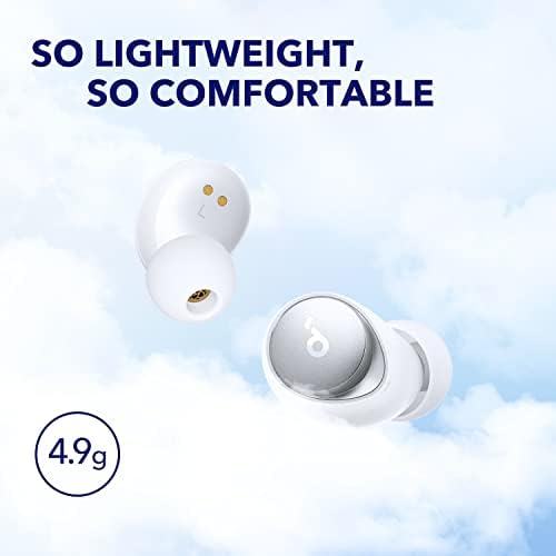 Discover Superior Sound with Soundcore by Anker Space A40 Wireless Earbuds – Unmatched Adaptive Active Noise Cancelling for 98% Noise Reduction, 50 Hours of Playtime, and High-Resolution Audio – Ergonomically Crafted for All-Day Comfort and Effortless Wireless Charging – Ideal for Music Lovers and Everyday Use