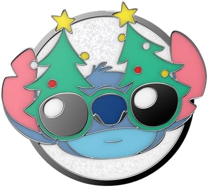 Stylish Lilo & Stitch Pop Socket Grip with Kickstand – Versatile One-Handed Phone Holder for Seamless Use and Enhanced Compatibility across Devices – Effortless Style and Functionality in a Durable Accessory for i Phone, Samsung, and More – Perfect for Wireless Charging and Swappable Designs – Ideal Anti-Drop Solution for Everyday Convenience