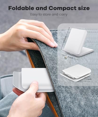 Ultimate Fast Wireless Charging Station for Samsung Galaxy Z Flip Series & Motorola Razr+ – 2-in-1 Foldable Travel Charger with PD 20 W Adapter, Sleek White Design for On-the-Go Convenience – Enhanced Speed & Compatibility for Modern Lifestyles