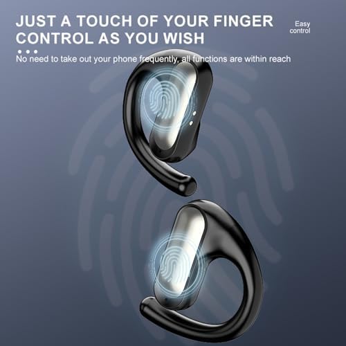 Next-Gen Bluetooth 5.3 Bone Conduction Headphones – Open Ear Waterproof Wireless Earbuds for Unmatched Comfort, Superior Sound Clarity, and Safe Listening Experience for Active Lifestyles