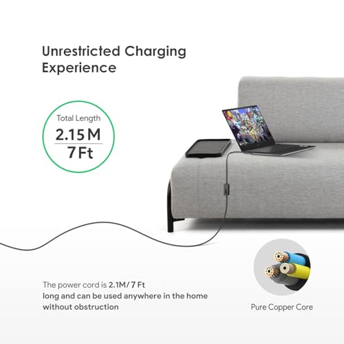 Universal 7 Ft USB-C to DC Adapter with 15 Versatile Connector Tips – Adjustable Voltage Output 5 V-28 V for Rapid Charging of Laptops, Mini PCs, Printers, and More – Compact Travel-Friendly Design for Enhanced Portability and Compatibility – Experience Optimal Power Delivery for Diverse Electronic Devices – Ideal for Quick Charging of HP, Dell, Lenovo, and Other Brands – Perfect Solution for Efficient Charging Needs at Home or On-the-Go – Extra Long Cable for Maximum Flexibility in Various Settings – Reliable Fast Charging Protocol Support for All Round Charging Ports – Elevate Your Charging Experience with This All-In-One Adapter Solution