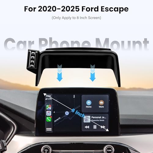 Magnetic Car Phone Holder for Mercedes CLA, GLA, A-Class (2015-2019) – Enhanced 360° Rotating Mount with Mag Safe Compatibility for Safe Navigation and Hands-Free Calling – Ideal for 8-Inch Displays – Elevate Your Driving with Superior Stability and Chic Aesthetics