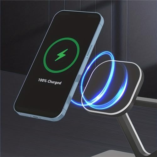 Revolutionize Your Charging Routine with the All-in-One Magnetic Wireless Charger: 3-in-1 Travel Station for i Phone 15, 14, 13, 12 Pro – Effortless Power for Apple Watch Series & Air Pods 3, 2, Pro (T216 White) – Ultimate Fast Charging Solution for On-the-Go Apple Users