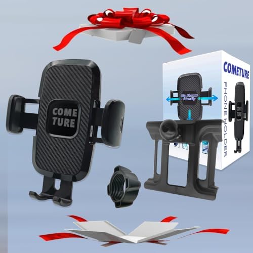 COMETURE Mazda-Specific Car Phone Holder Mount – Premium 360-Degree Adjustable Smartphone Cradle for i Phone & Android – Effortless Installation & Enhanced Driving Safety Accessory for Mazda 6 (2016-2017)