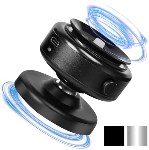 Ultimate 360-Degree Rotatable Magnetic Car Phone Holder – Powerful Suction Mount for Unmatched Stability and Versatile Use on Smooth Surfaces – Sleek Black Design for Cars and Gym Equipment with Universal Device Compatibility