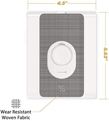 Scosche BLQP-XTSP Base Lynx Modular Qi-Certified Wireless Charging Hub – Fast, Customizable Charging Solution with Safety Features for Home and Office – Sleek Design for Effortless Device Powering and Enhanced Compatibility