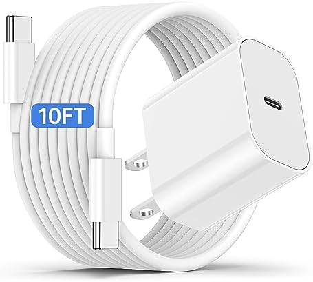 High-Speed 6 ft USB C Charging Cable & Type C Wall Adapter for Apple Watch – Effortless Power Boost for Series Ultra 2, 9, 8, 7, SE, and More – Robust Smartwatch Charging Solution for Home and Travel Use