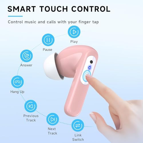 High-Performance Wireless Gaming Earbuds with Ultra-Low Latency & Advanced Noise Cancellation – 36-Hour Battery Life, Dual 2.4 GHz & Bluetooth Connectivity, LED Battery Indicator – Multi-Platform Support for PS5, Meta Quest, PC & More for Ultimate Gaming Experience