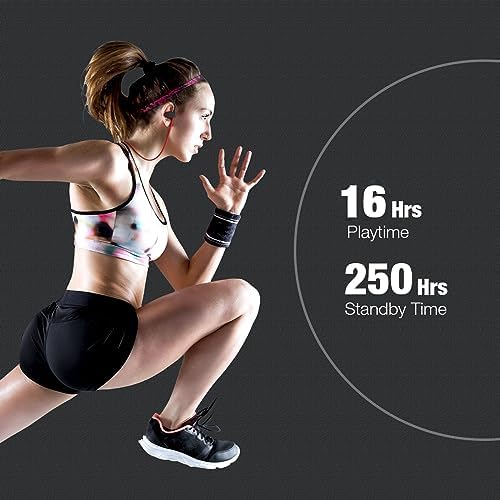 Boean Bluetooth 5.3 Wireless Earbuds – IPX7 Waterproof Running Headphones with 16 Hours Battery Life, Immersive Stereo Sound Isolation, and Enhanced Device Compatibility for Workout Enthusiasts and Active Lifestyles
