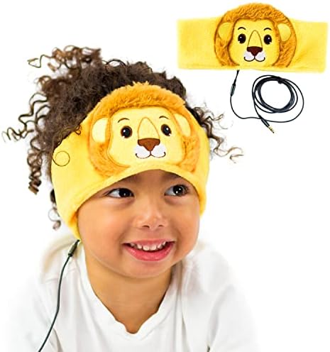 Cozy Lion Design Kids Headphones: Safe Volume-Limited Audio for Happy Little Ears – Soft Fleece Comfort for Travel, School & Home Use – Lightweight, High-Quality Sound for Toddlers and Children Cozy Lion Design Kids Headphones: Safe Volume-Limited Audio for Happy Little Ears – Soft Fleece Comfort for Travel, School & Home Use – Lightweight, High-Quality Sound for Toddlers and Children