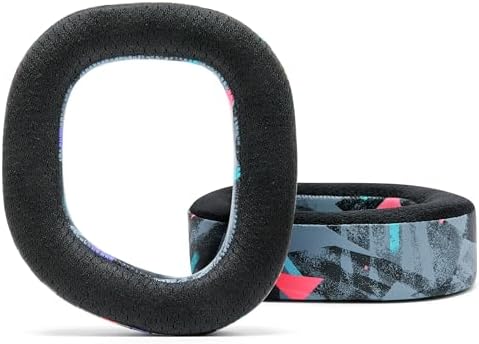 Ultimate Comfort Cooling Gel Earpads for Corsair HS80 Headsets – Wicked Cushions 90’s Black Replacement Ear Cushions for Enhanced Sound Isolation and Long-Lasting Gaming Performance – Perfect for Extended Play and Immersive Audio Experience