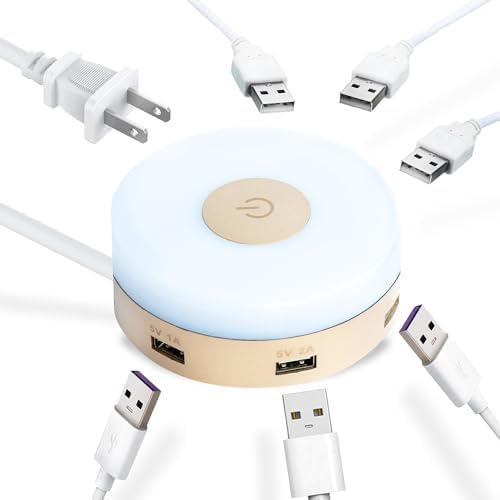 Revolutionary 6-Port USB Charging Hub with Quick Charge 3.0 – High-Efficiency Multi-Device Power Station for Smartphones, Tablets, and Smartwatches – Ultimate Rapid Charging Solution for Home and Office with Advanced Surge Protection and Modern Aesthetic Design