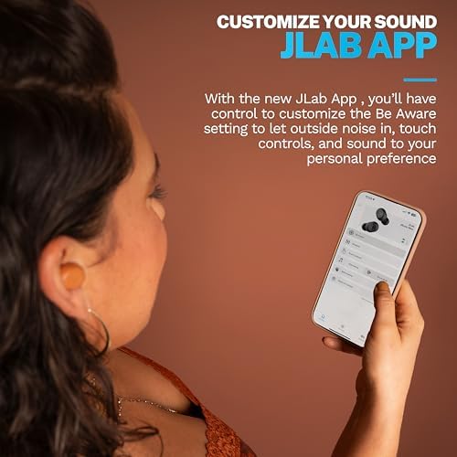 JLab JBuds Mini Tones True Wireless Earbuds – Ultra-Lightweight Bluetooth Earbuds with IP55 Sweat & Dust Resistance, Seamless Multipoint Connectivity for Effortless Device Switching, Enhanced Be Aware Audio for Safety, and Customizable EQ Modes for Superior Sound and Clear Calls, Ideal for Active Lifestyles and Everyday Adventures