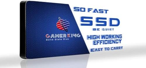 Transform Your PC with GAMERKING 64 GB SATA III Internal SSD – Unleash Blazing Fast 6 Gb/s Transfer Speeds for Superior Performance and Reliability in Laptops and Desktops – Compact 7 mm Design for Optimal Space Efficiency and Seamless Upgrades