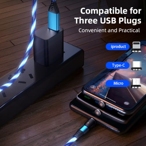 Transform Your Charging Experience with the Algasan 540-Degree Rotating USB A to USB C Magnetic Data Cable – 6.5 ft of Effortless Power and High-Speed Data Transfer, Compatible with All Devices from Smartphones to Laptops, Featuring Durable Design, Tangle-Free Convenience, and Innovative Magnetic Attachment for Seamless Connectivity