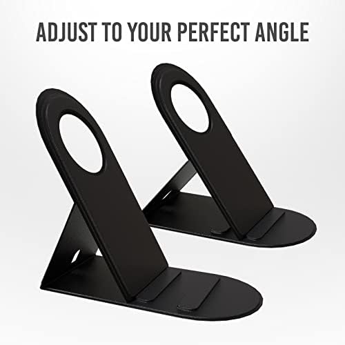 MagSafe Charger Stand – Modern Luxury Style, Compatible with iPhone 14, 13, 12 Series, Magnetic Mount, Black Faux Leather Finish – Enhanced Compatibility and Speed