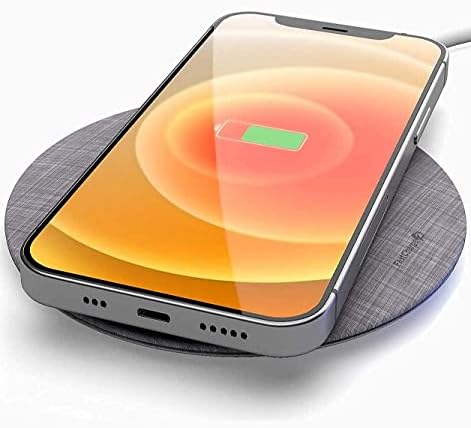 Galvanox Magnetic Wireless Charging Pad – 15 W Fast Charge Station for i Phone 14/14 Pro Max & 13/13 Pro Max – Sleek Aluminum Design with Mag Safe Alignment – Ultimate Convenience for Home & Office Use – Durable, Safe, and Stylish Power Solution for Modern Devices