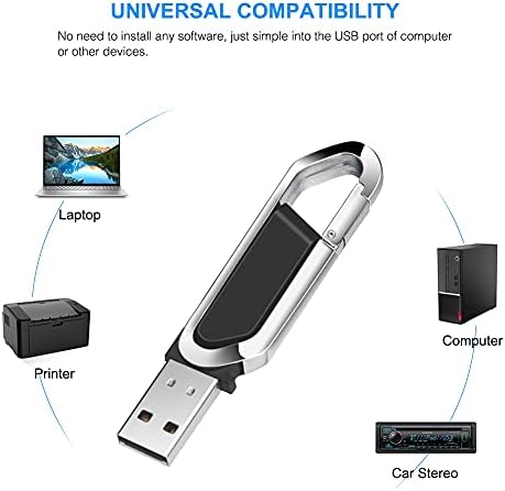 64 GB Portable Metal USB Flash Drive – Stylish Red Keychain Memory Stick for Fast External Data Storage and Seamless File Transfer – Ideal for Students and Professionals