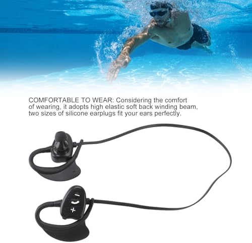Ultimate Fabater IPX8 Waterproof Bluetooth 5.0 Earbuds – In-Ear Sports Headphones with Integrated MP3 Player for Swimming, Running, and Active Lifestyles – Stylish Green Design with Superior Submersion Capability for Unmatched Audio Performance