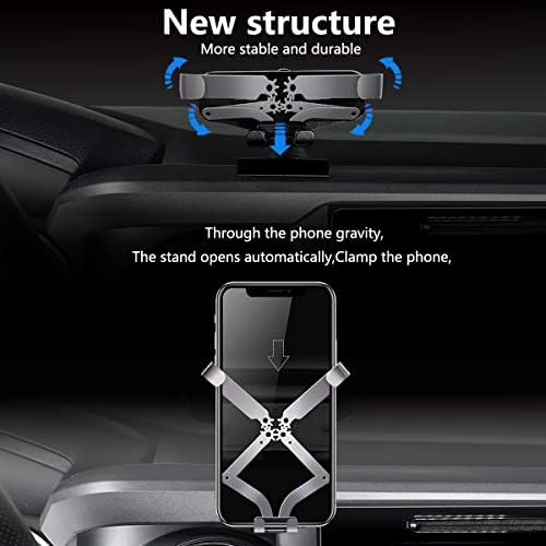 CHEAYAR Premium Car Phone Holder for Tacoma (2015-2023) – Universal Mobile Phone Mount with 360° Rotation, Tool-Free Dash Clip Installation, and Durable Design for Enhanced Driving Safety and Connectivity