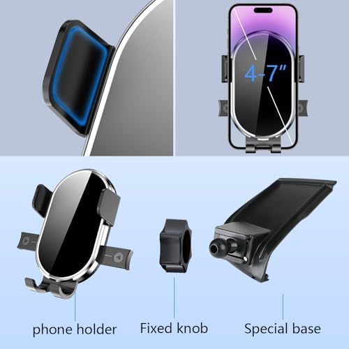 Premium Dashboard Phone Holder for 2009-2012 Ram 1500 & 2010-2012 Ram 2500/3500 – Enhanced Mobile Device Stability and Interior Style for Safe Navigation and Hands-Free Calling – Ultimate Vehicle Accessory for Modern Drivers